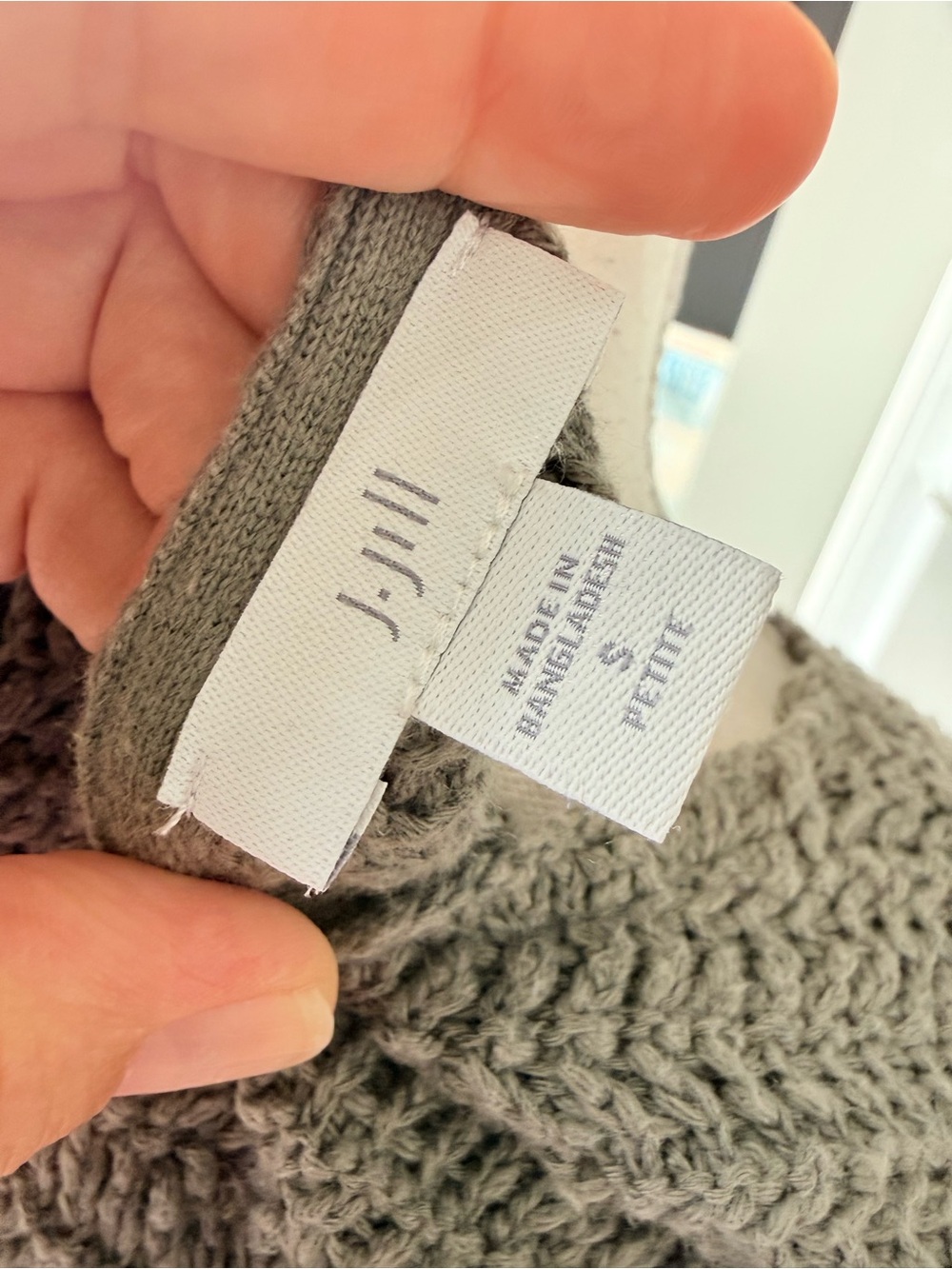 J. Jill Olive Crewneck Knit Sweater - Picture 7 of 8